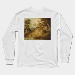 The Banks of the Ganges by William Daniell Long Sleeve T-Shirt